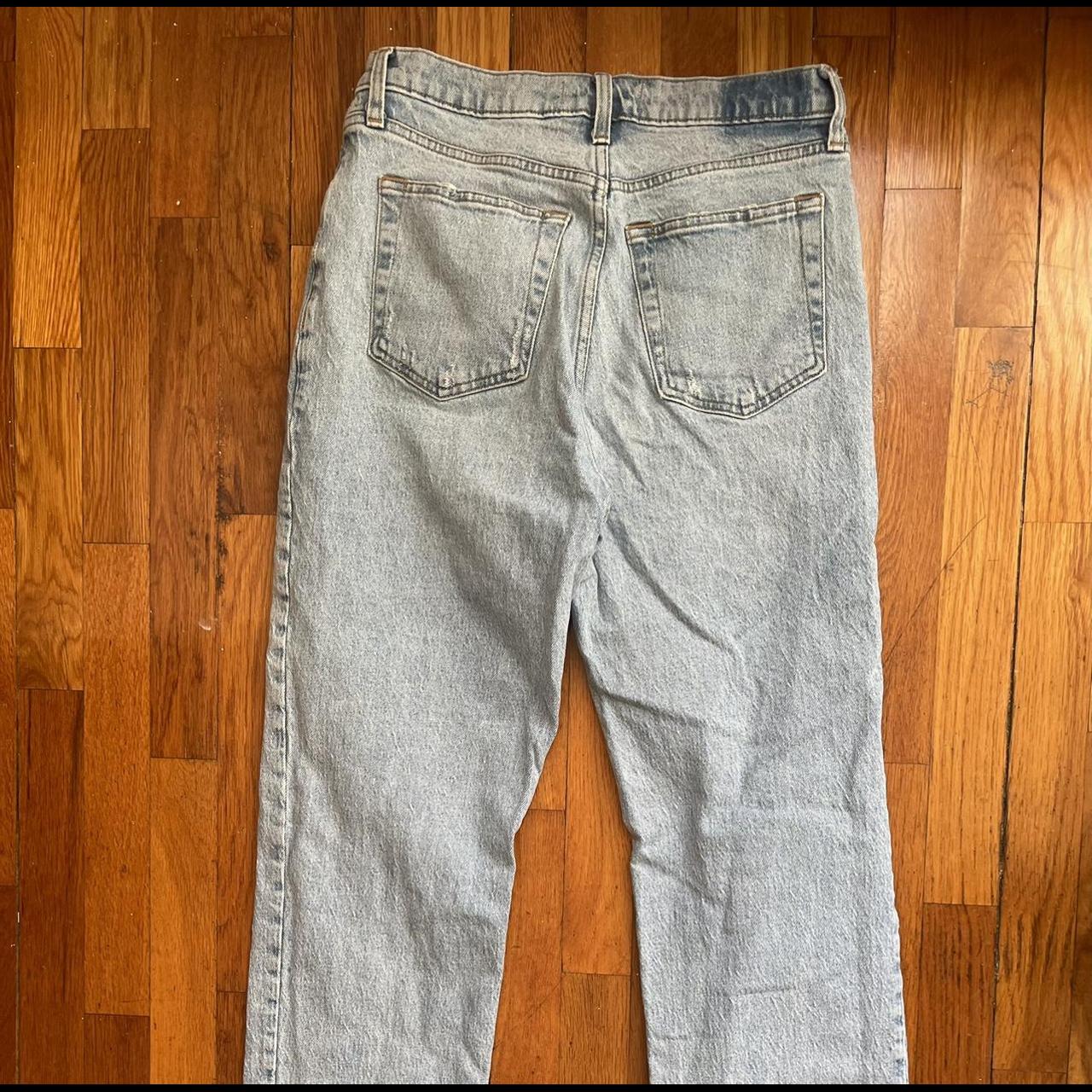 ABERCROMBIE CURVE LOVE CROSSOVER JEANS the... - Depop