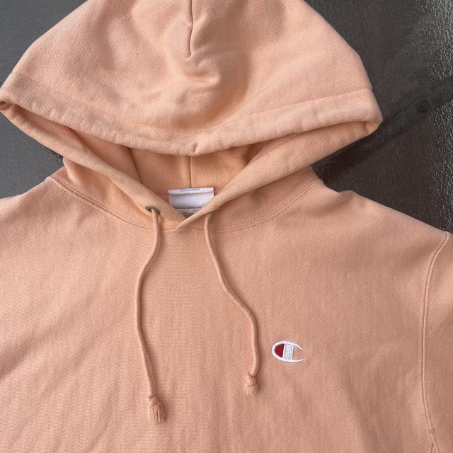 Champion reverse weave online hoodie peach