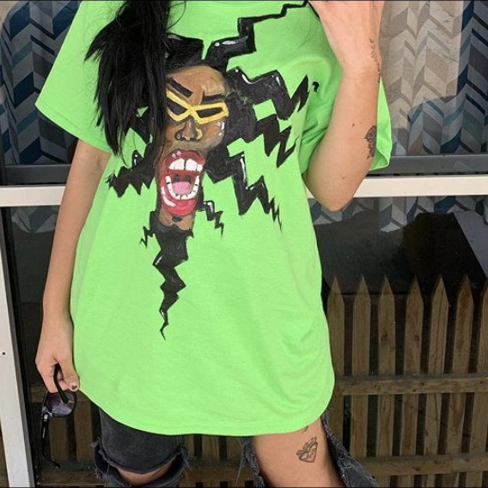 Hand painted Dj Professor K tee !! #edgy #skater... - Depop