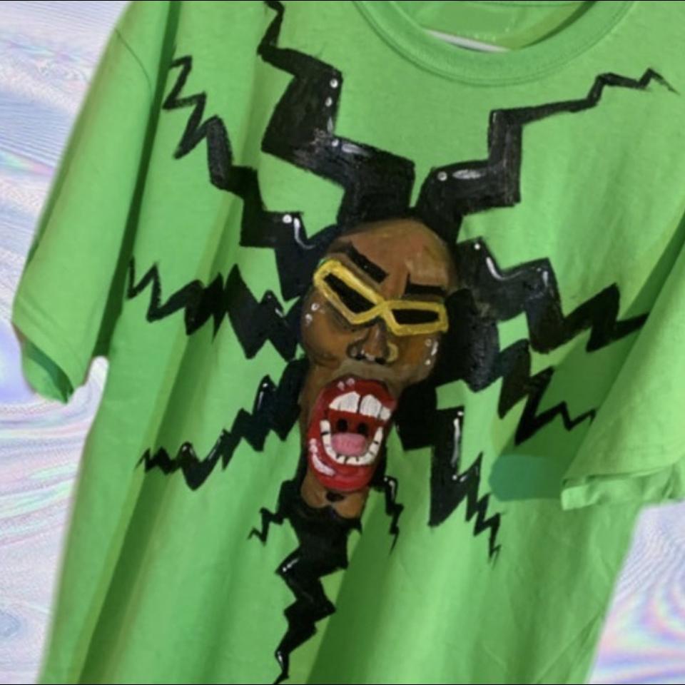 Hand painted Dj Professor K tee !! #edgy #skater... - Depop