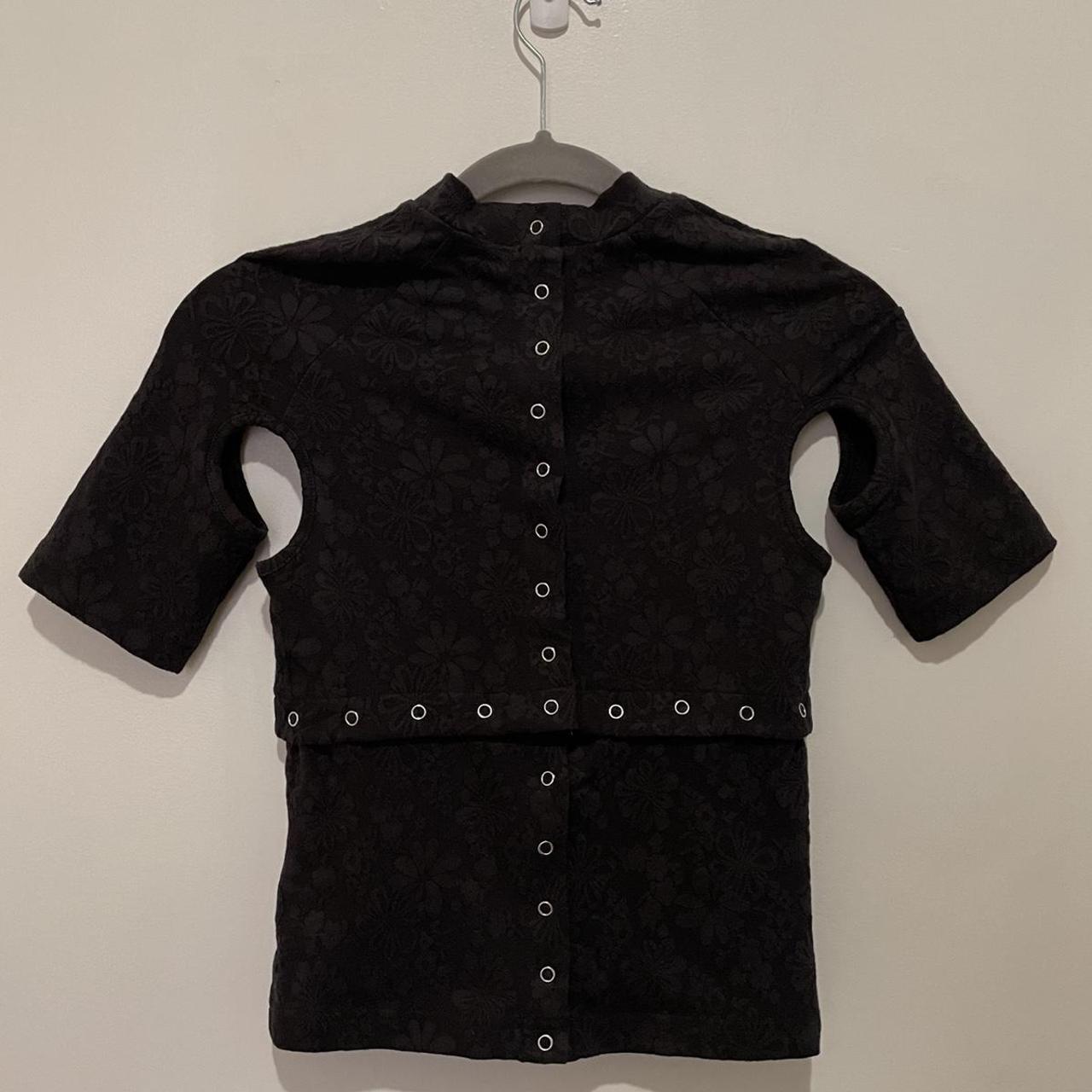Undone Tee in Caviar – SVRN