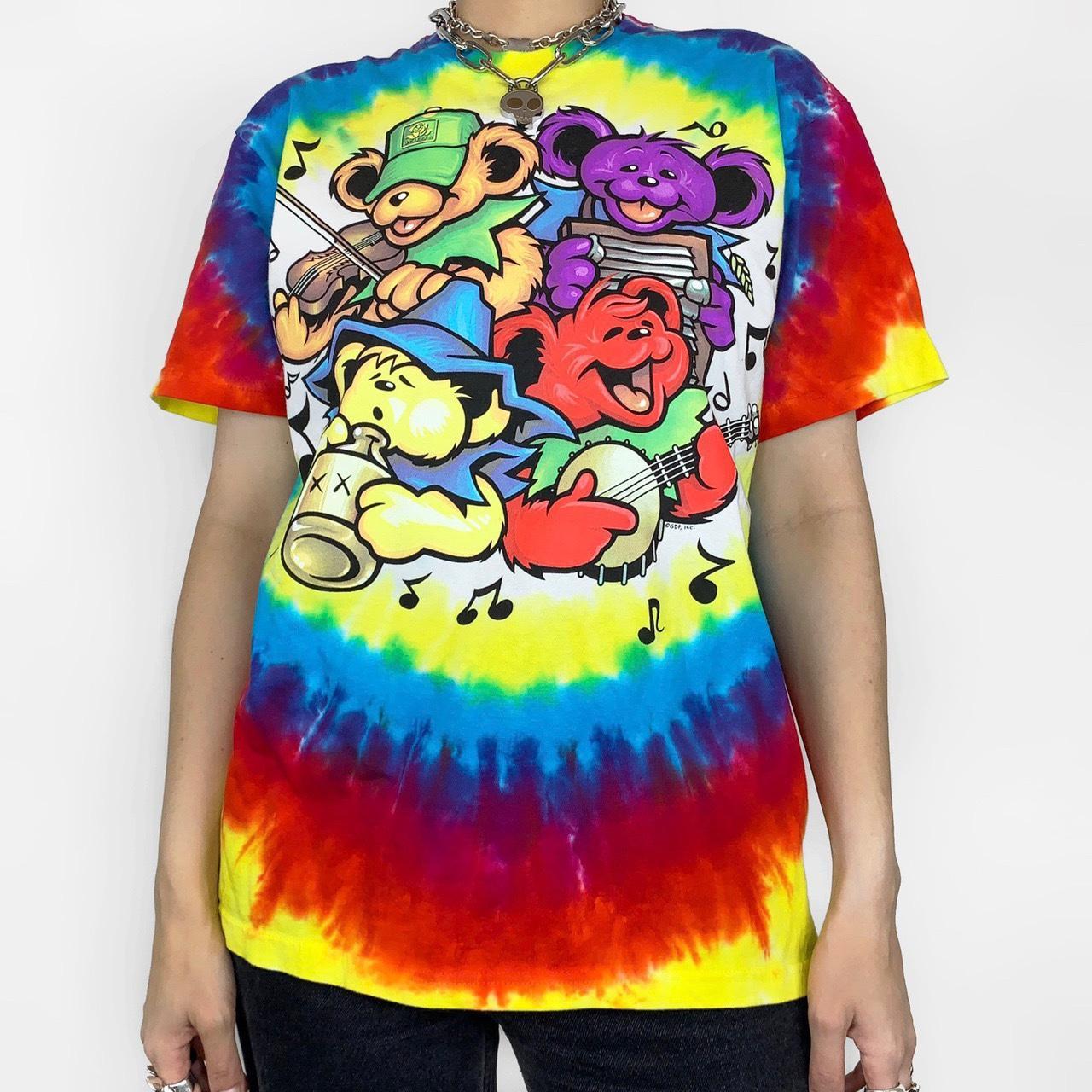 Plus Size Tie-Dye Grateful Dead Tee