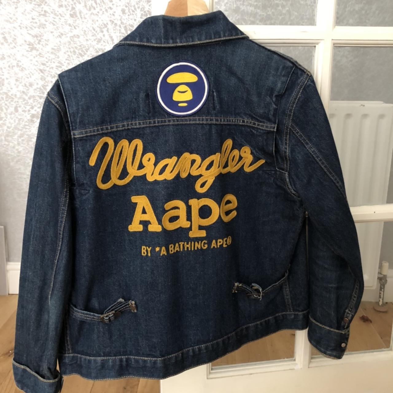 Aape denim jacket Originally got from Hongkong 9 /... - Depop