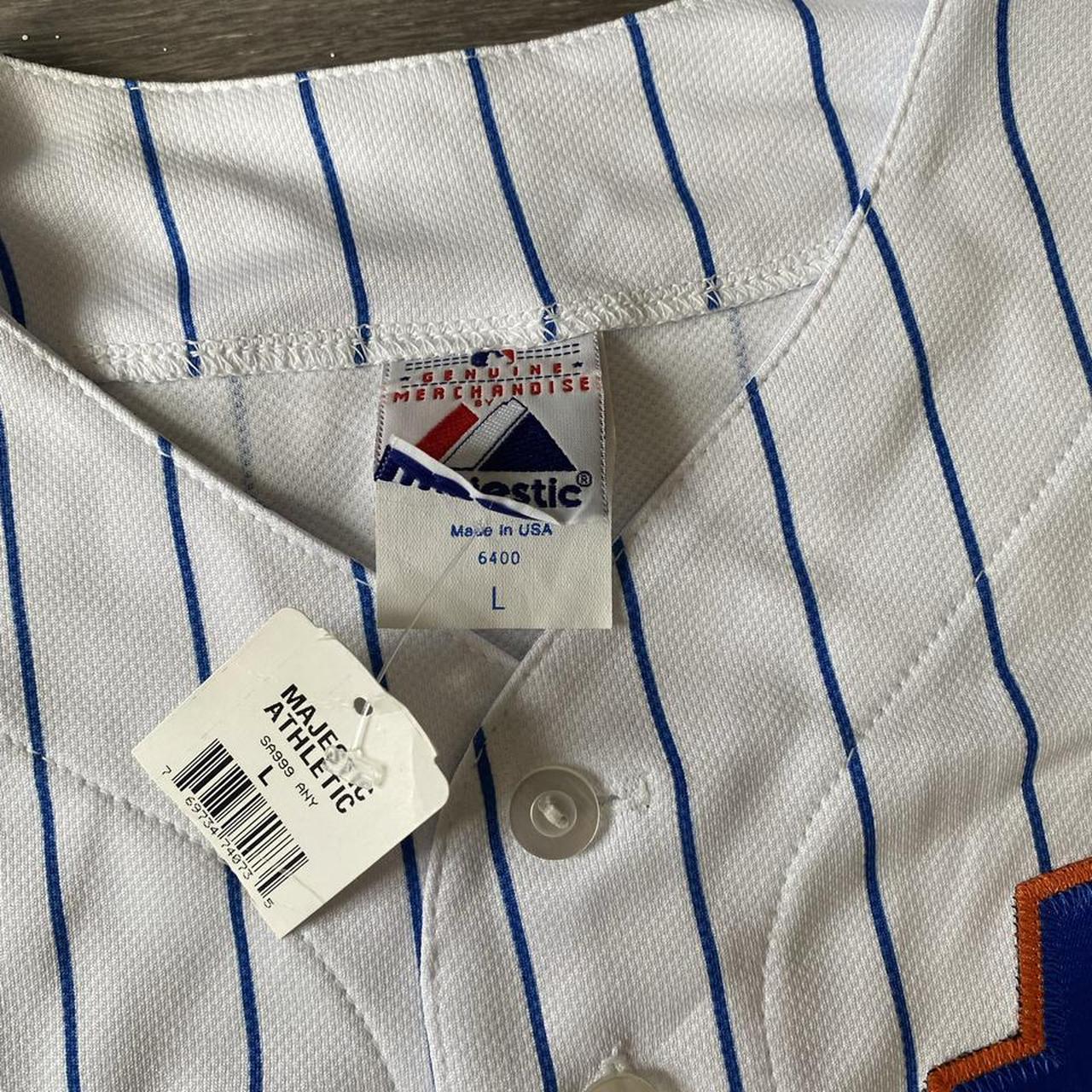 EUC Majestic Authentic Collection NY Mets Youth - Depop