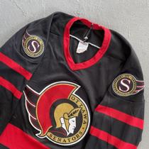 Vintage 1990s Ottawa Senators CCM Hockey Jersey - Depop