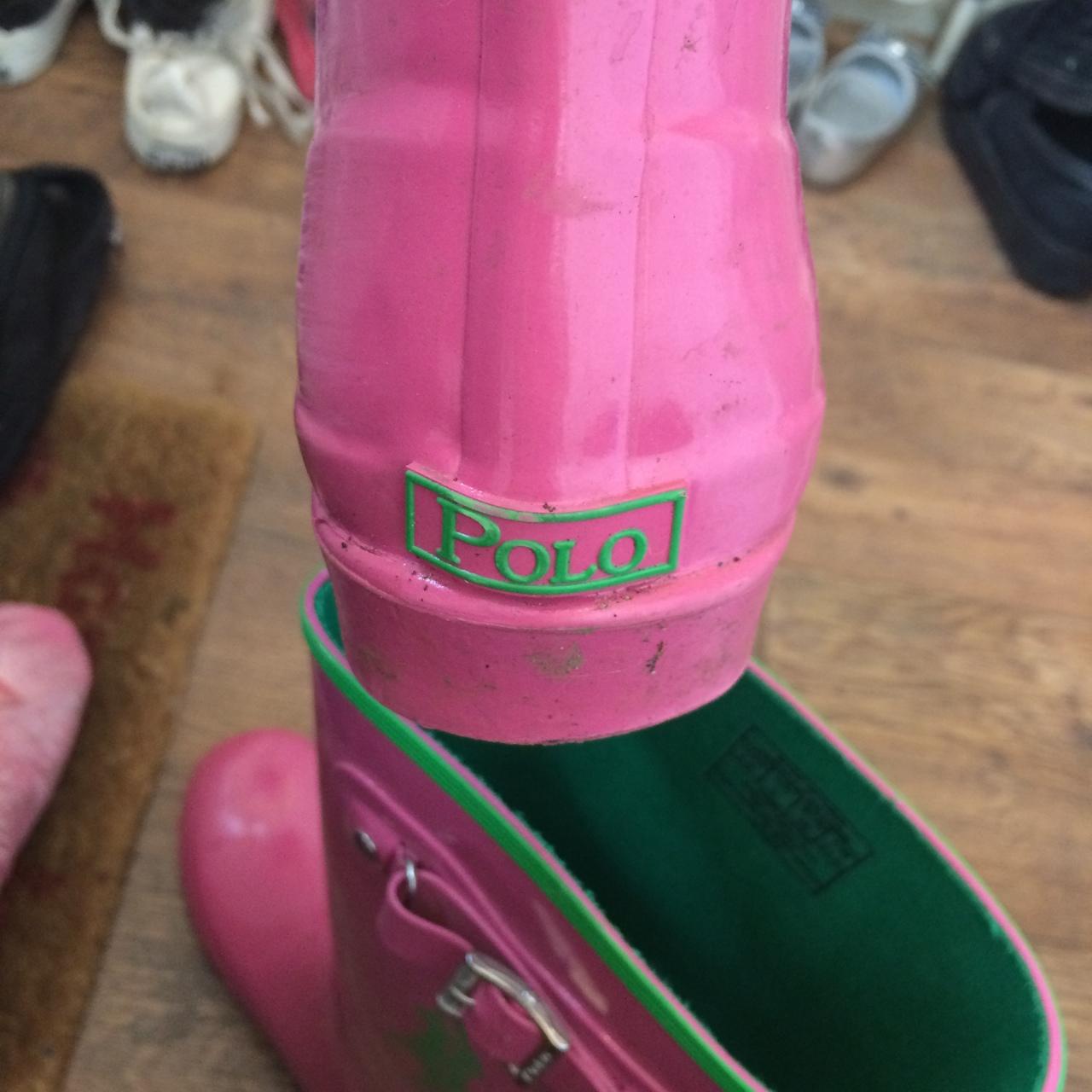 Pink polo outlet boots