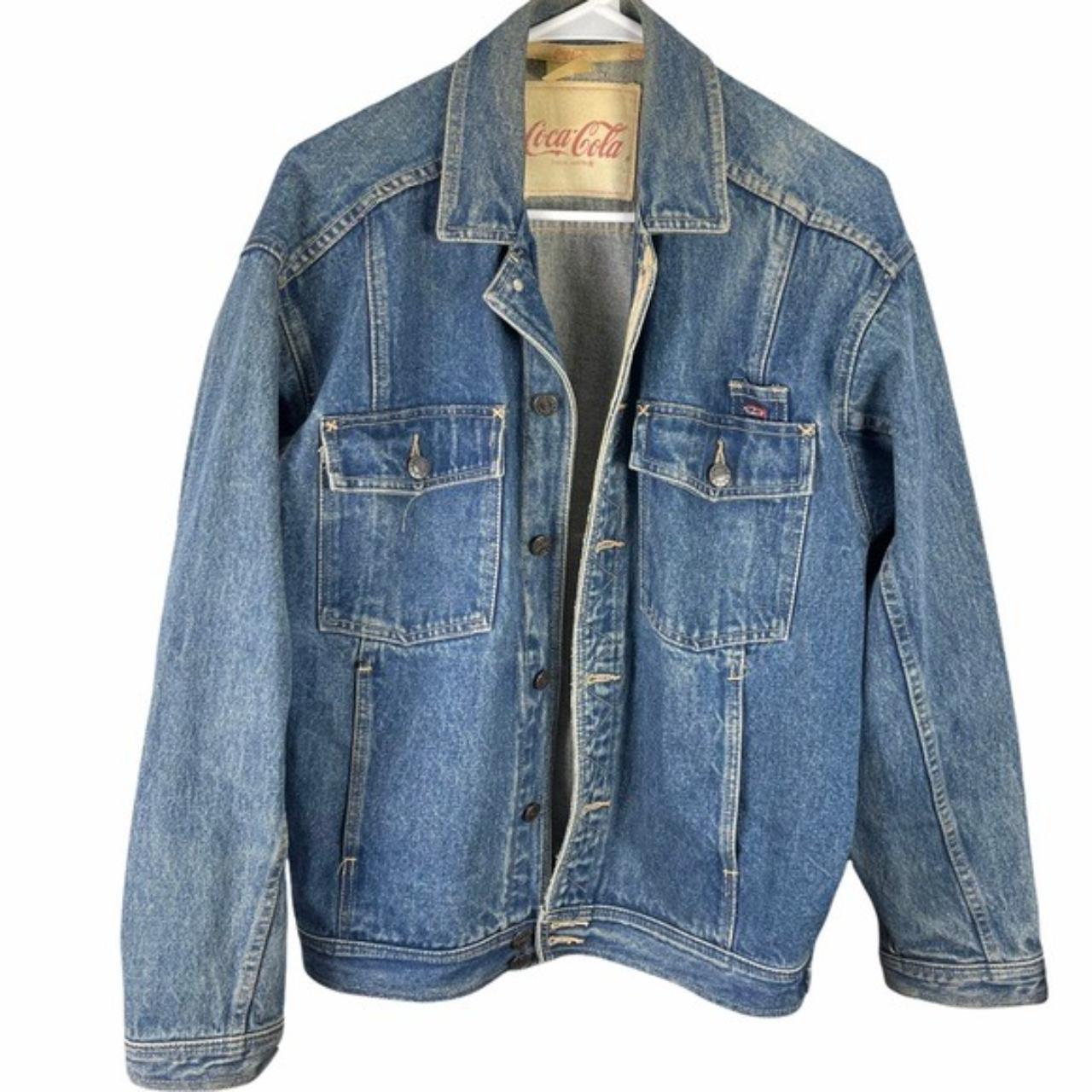 FREE SHIPPING!, Vintage Coca-Cola Denim Jacket