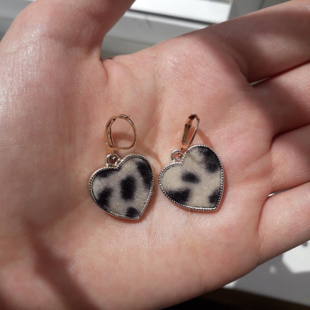 cow print earrings brandy melville