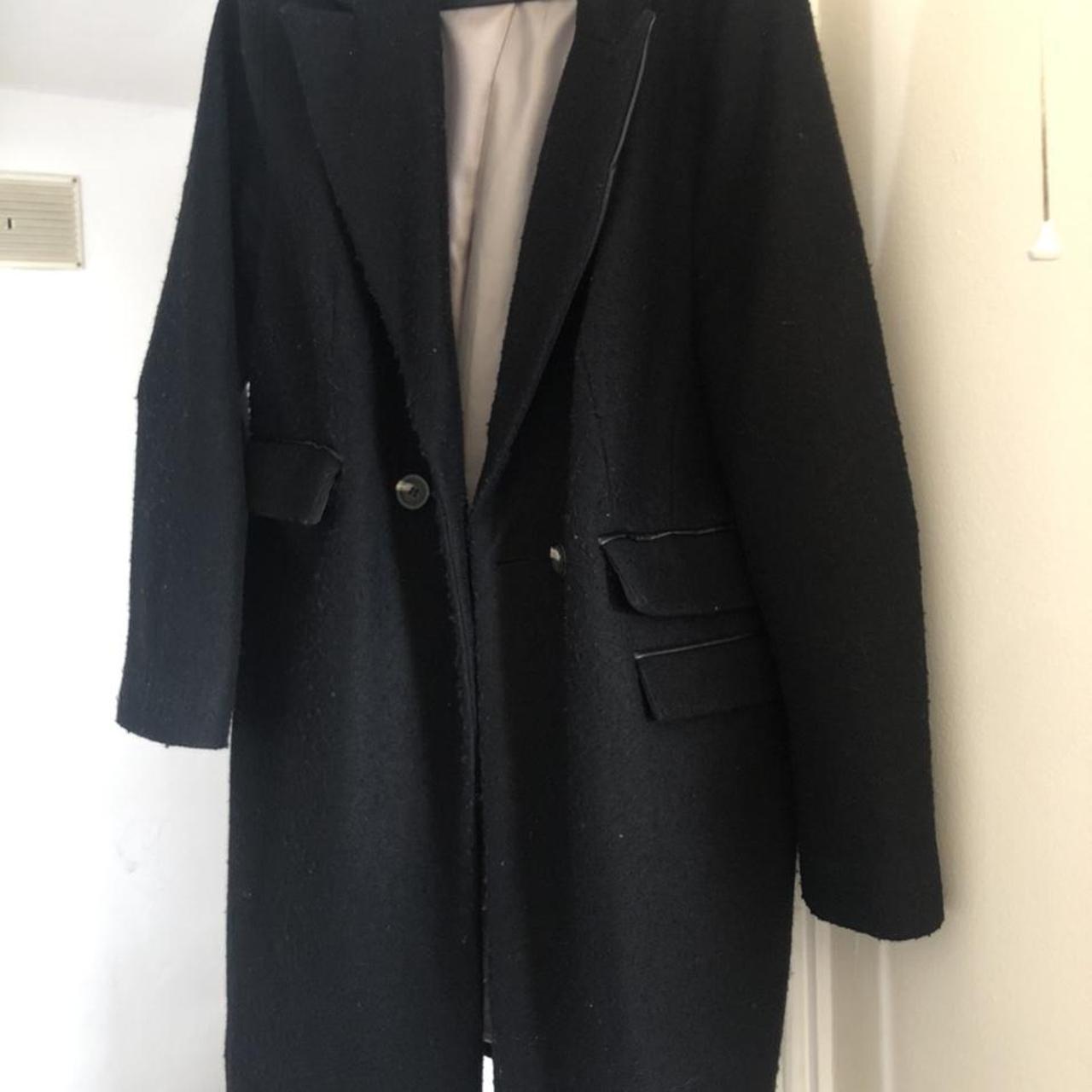 wallis black coat