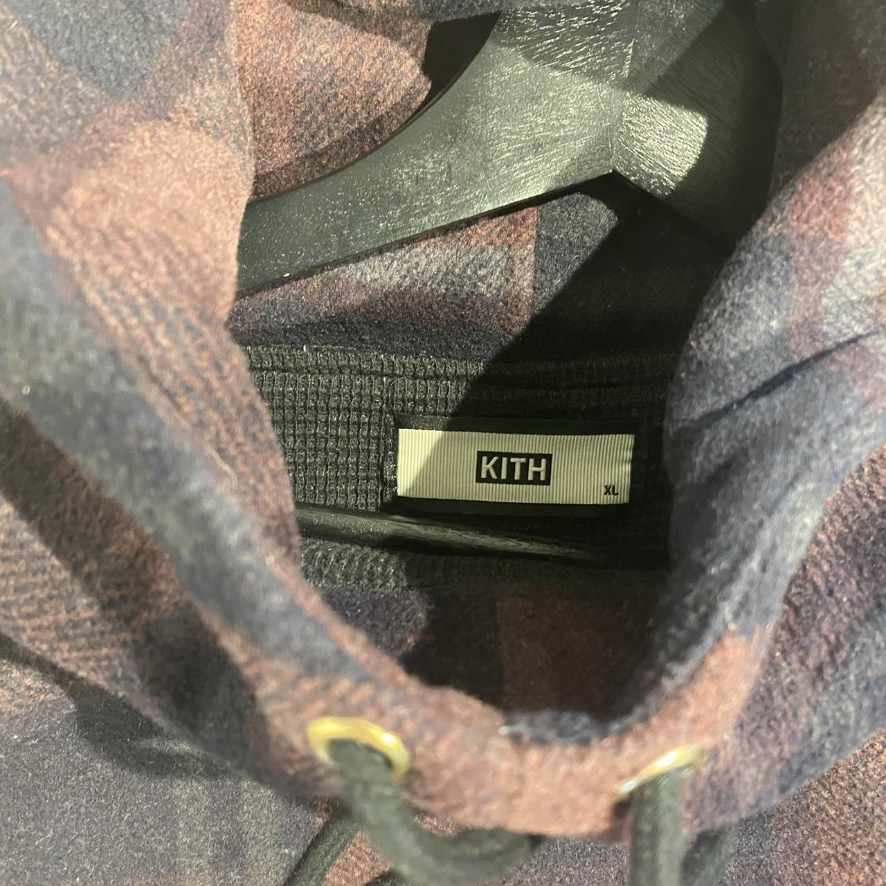 Kith harrison plaid hot sale flannel hoodie