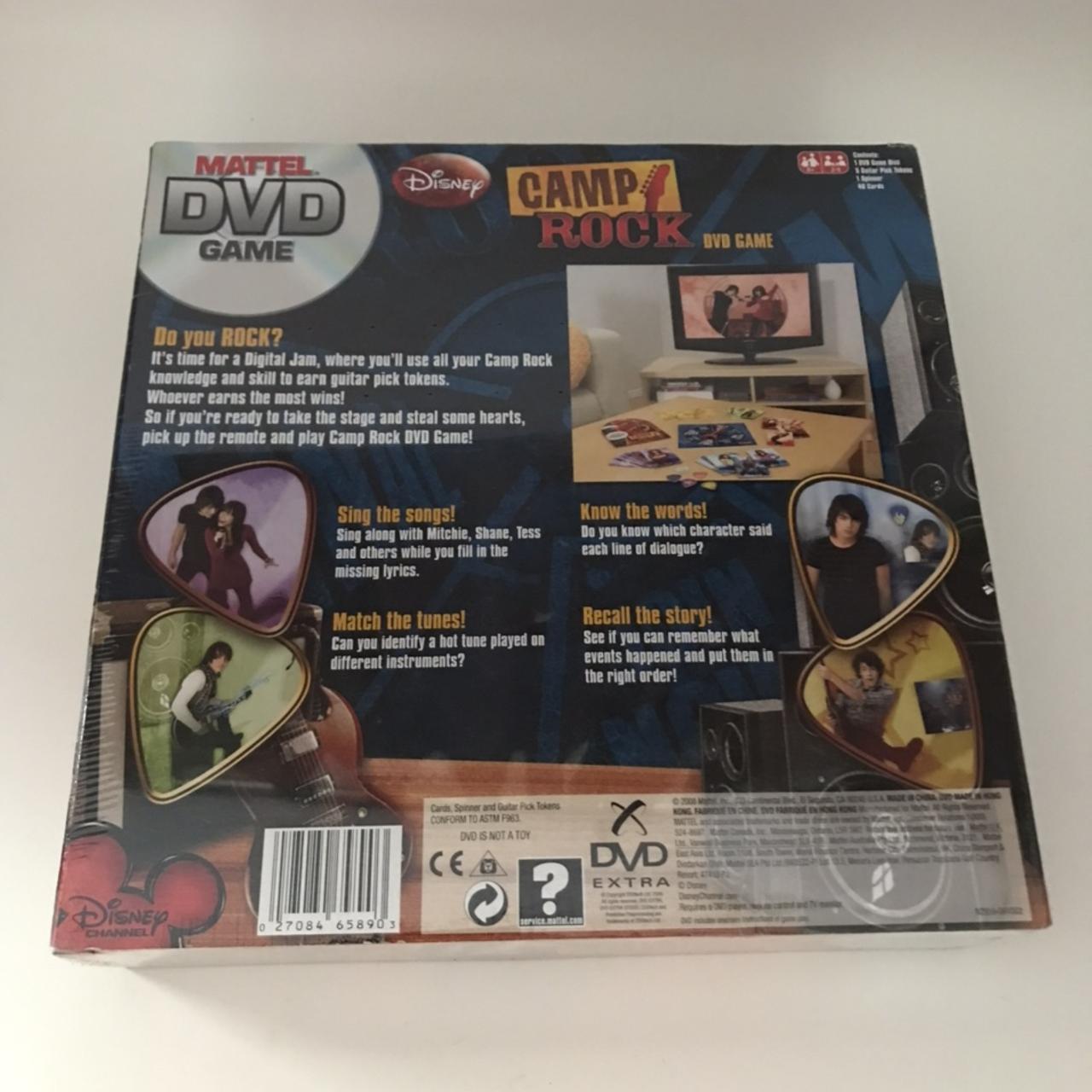 New Disney Camp Rock Mattel DVD Game Rock the Jam... - Depop