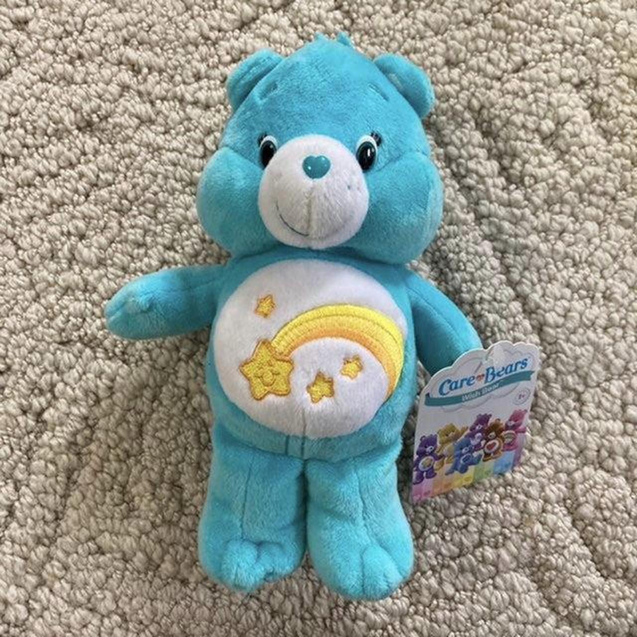 care-bears-blue-and-yellow-stuffed-animals-depop