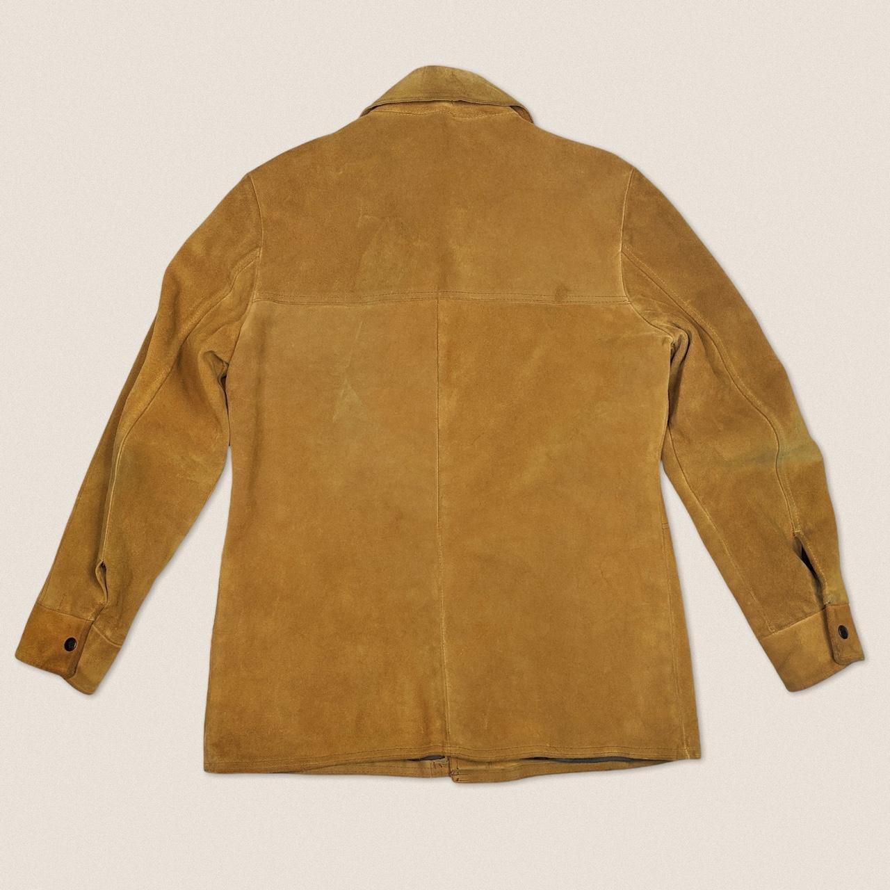 kirk's suede life leather jacket