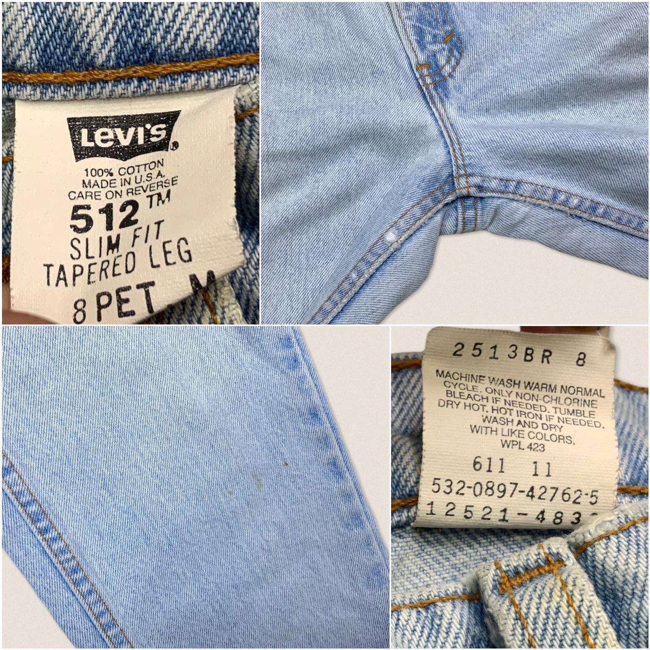 Vintage 90s 512 Levi's mom jeans 27” PETITE SHORT - Depop