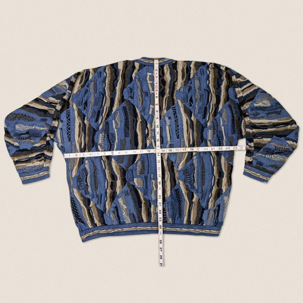 Vintage 90s Grandpa Dad Sweater Coogi Jumper Blues Depop Vintage 90s Grandpa Dad Sweater Coogi Jumper Blues Depop