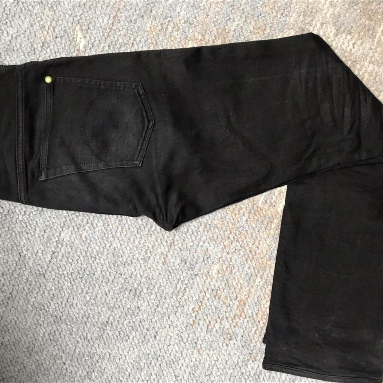 Pretty Green Slim straight Black Jeans 2% elastane,... - Depop