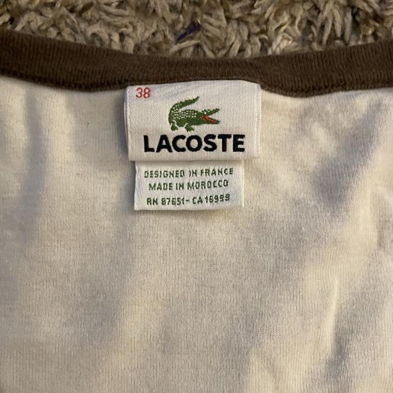Lacoste Women's White and Brown (4)