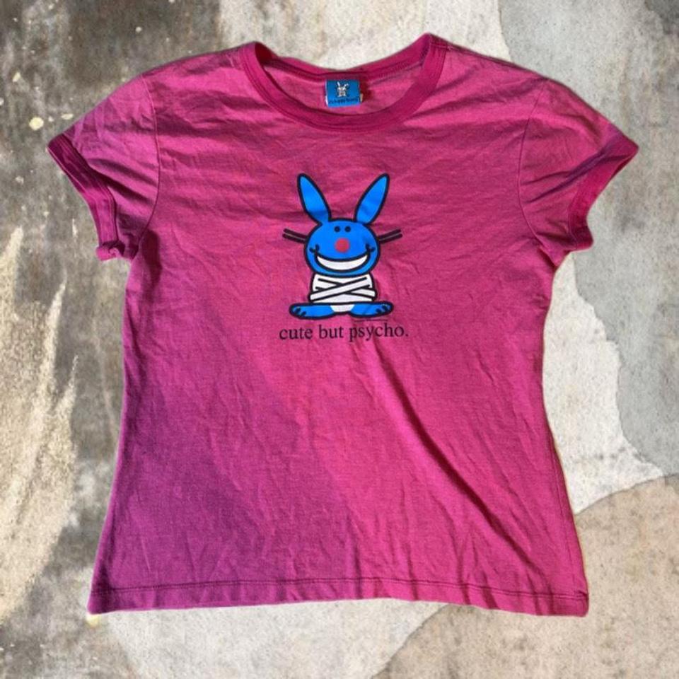 happy bunny cute but psycho shirt