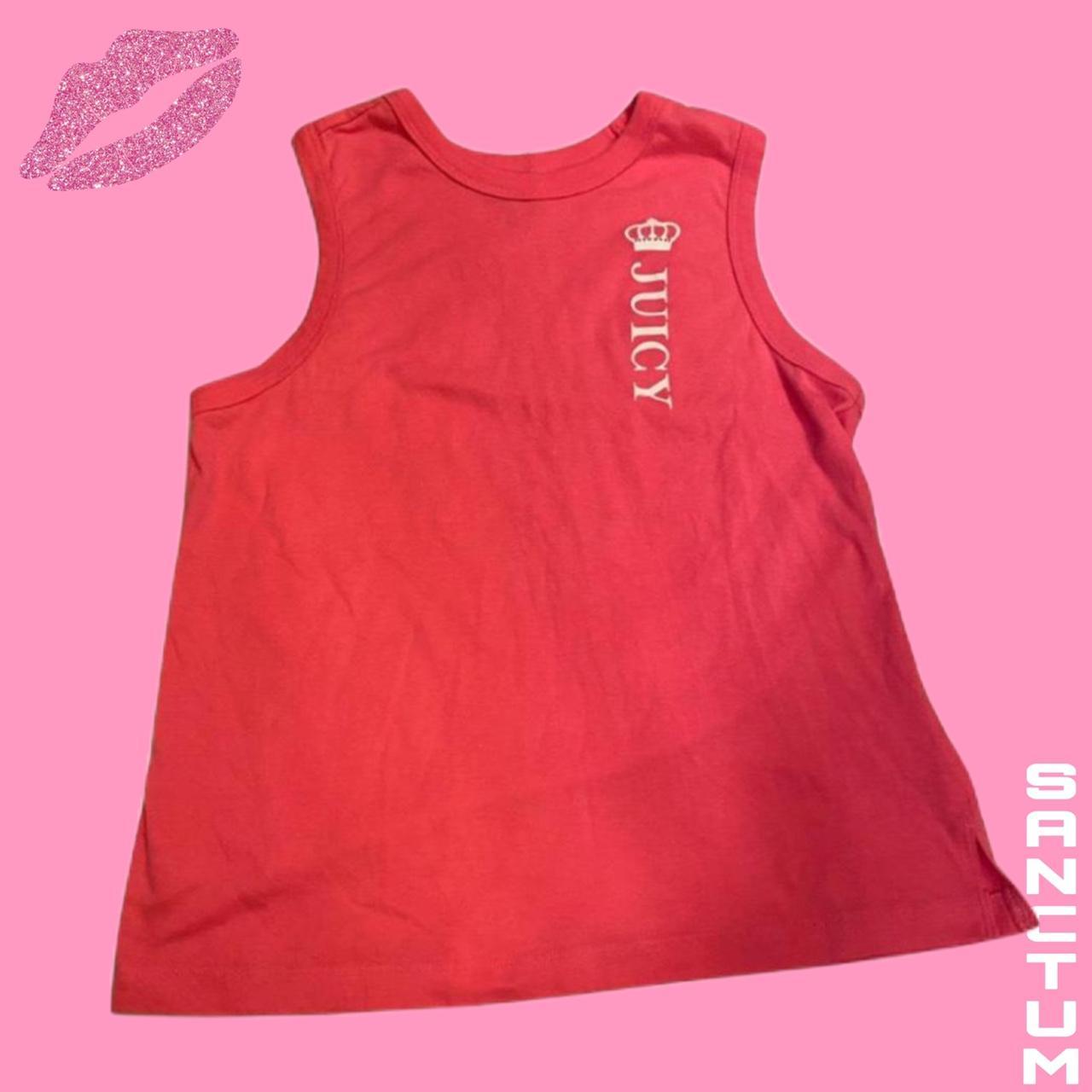 🕷 Juicy Couture sport tank top. Marked a small, fits... - Depop