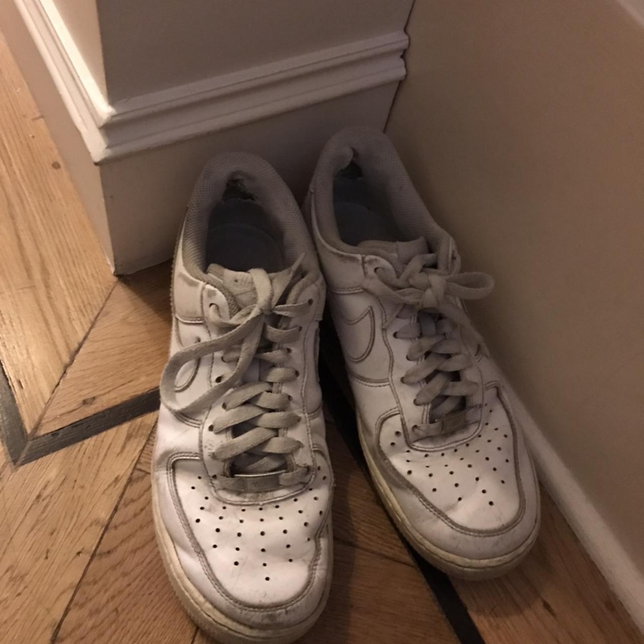 Nike Air Force 1 i. White Worn but definitely in... - Depop