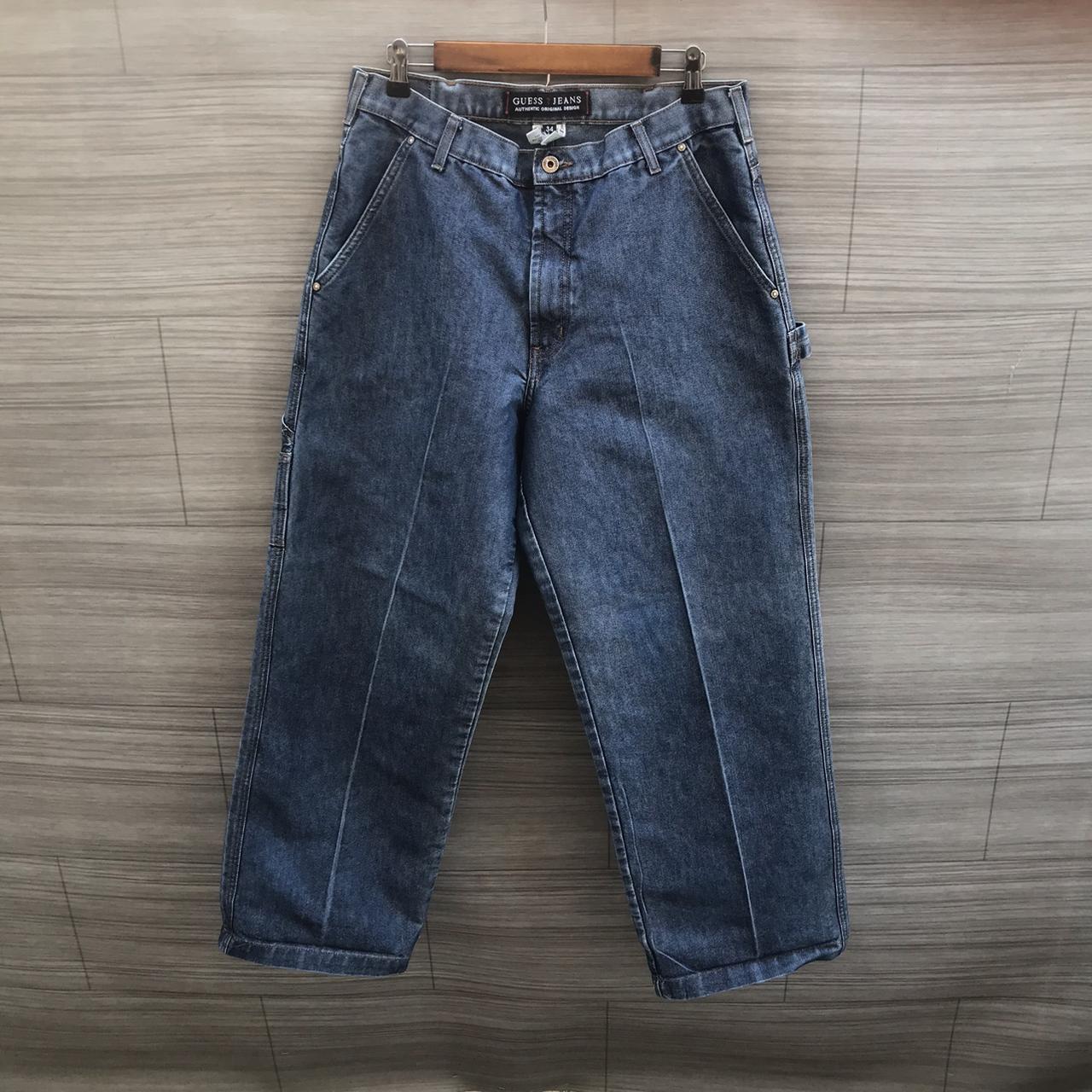 vintage Guess carpenter jeans mom jeans baggy alt... Depop