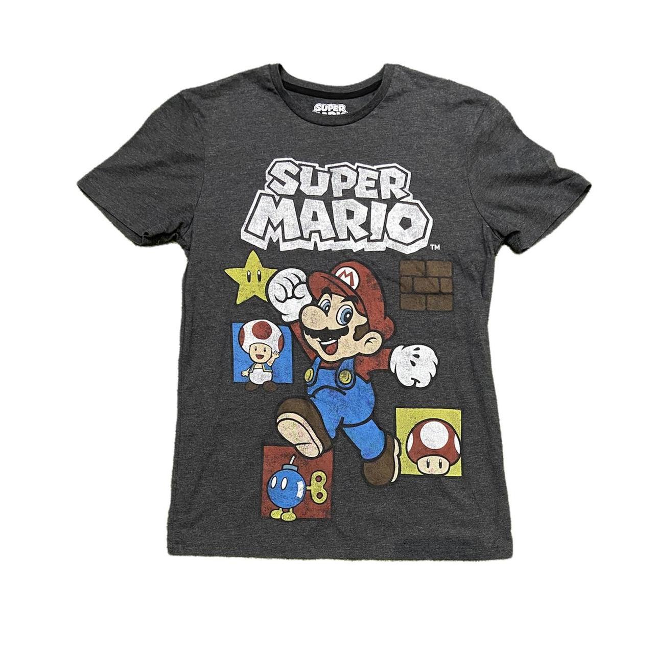 Super Mario Bros graphic tee 👕 Measured size: S 🏷... - Depop