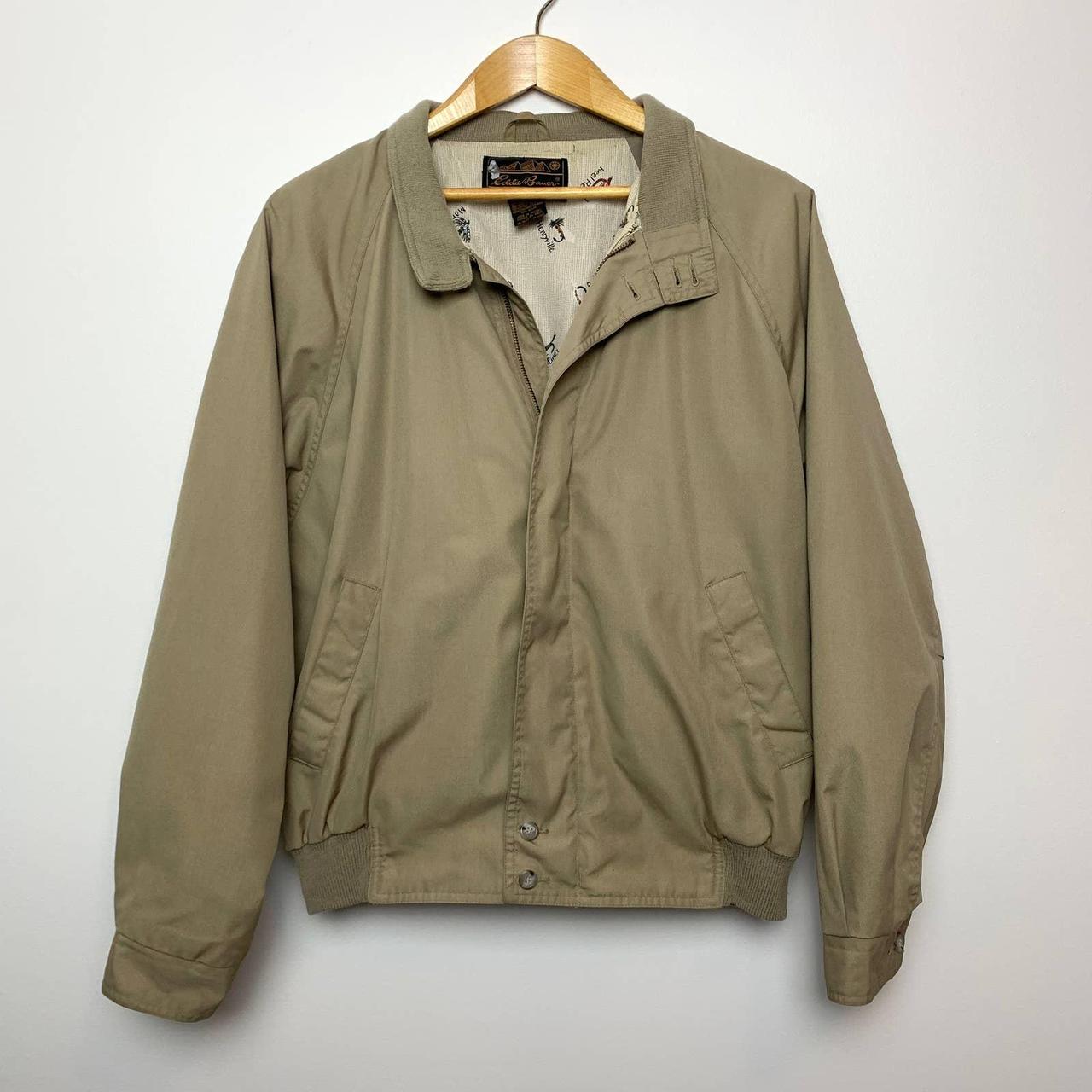 Iconic vintage Eddie Bauer bomber jacket. Likely... - Depop