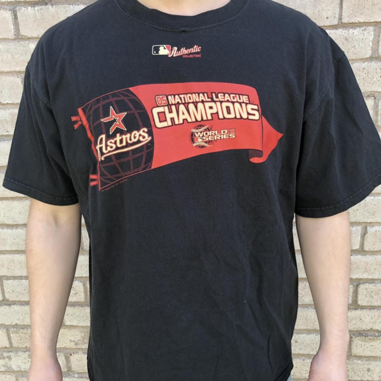 Vintage Houston Astros 2005 National League Champions T-Shirt XXL