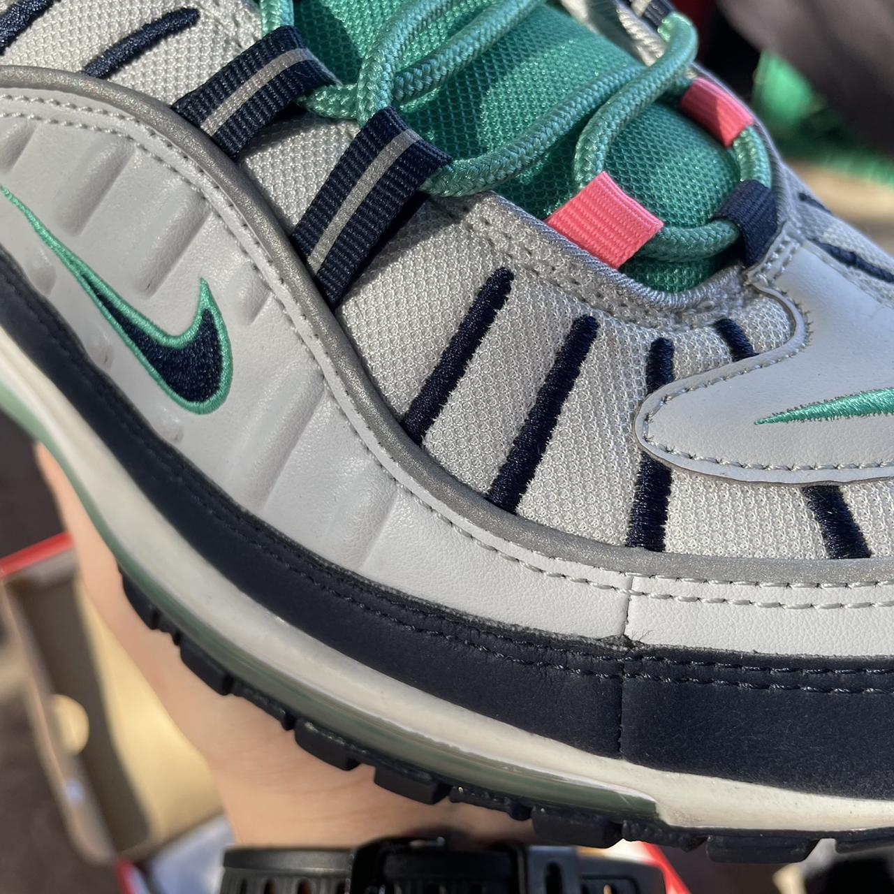 South Beach Green Air Max 98 Nike Air Max 98 SOUTH BEACH US 7/10 Depop