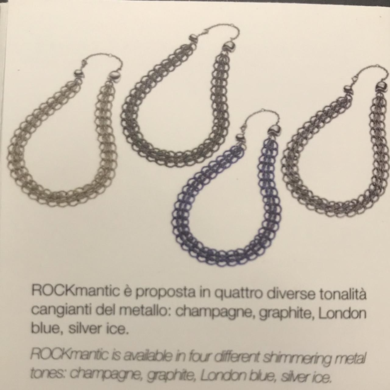 Collana Breil Rockmantic colore Champagne. Nuova e