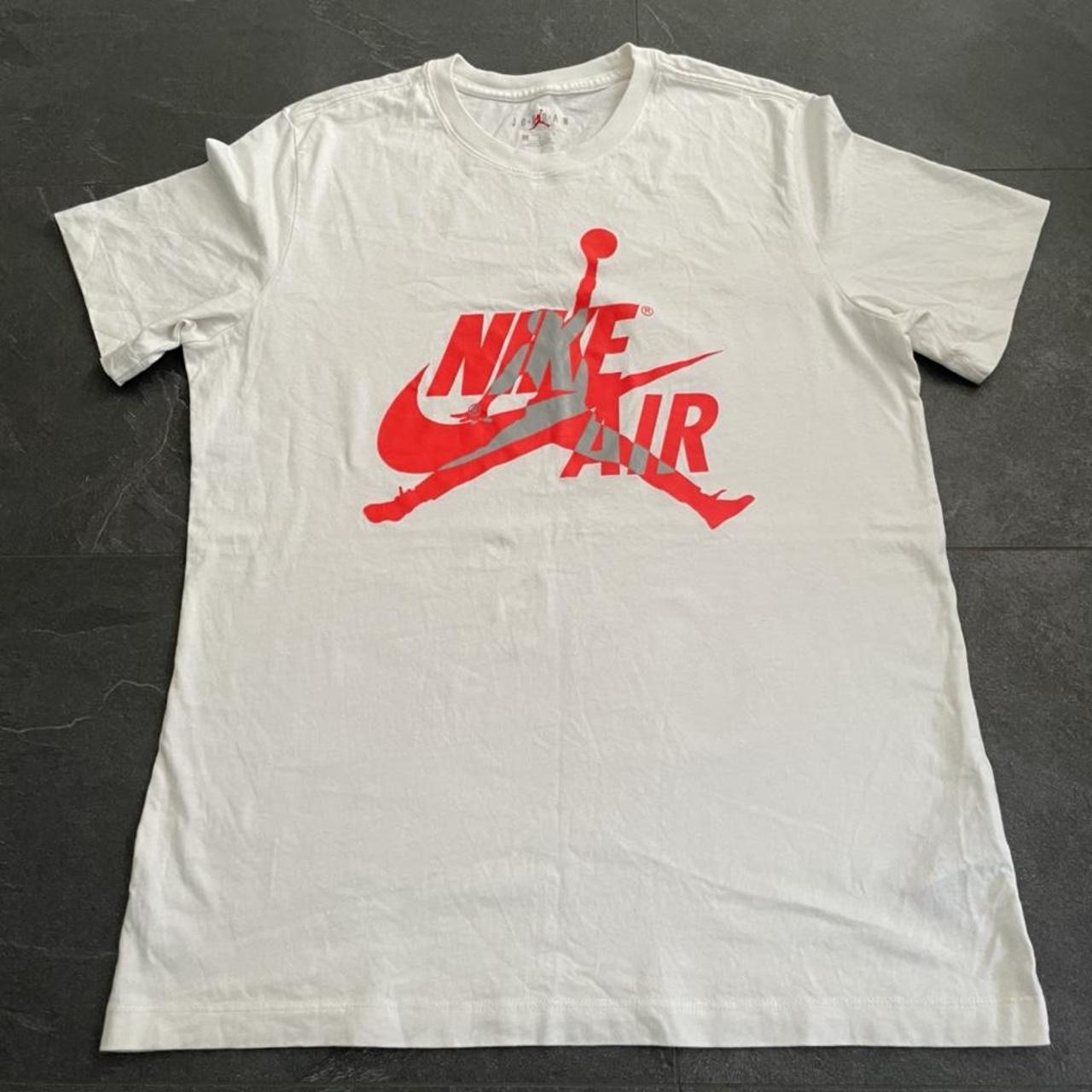 Mens Nike Air Jordan tshirt. Size Large. Worn... - Depop