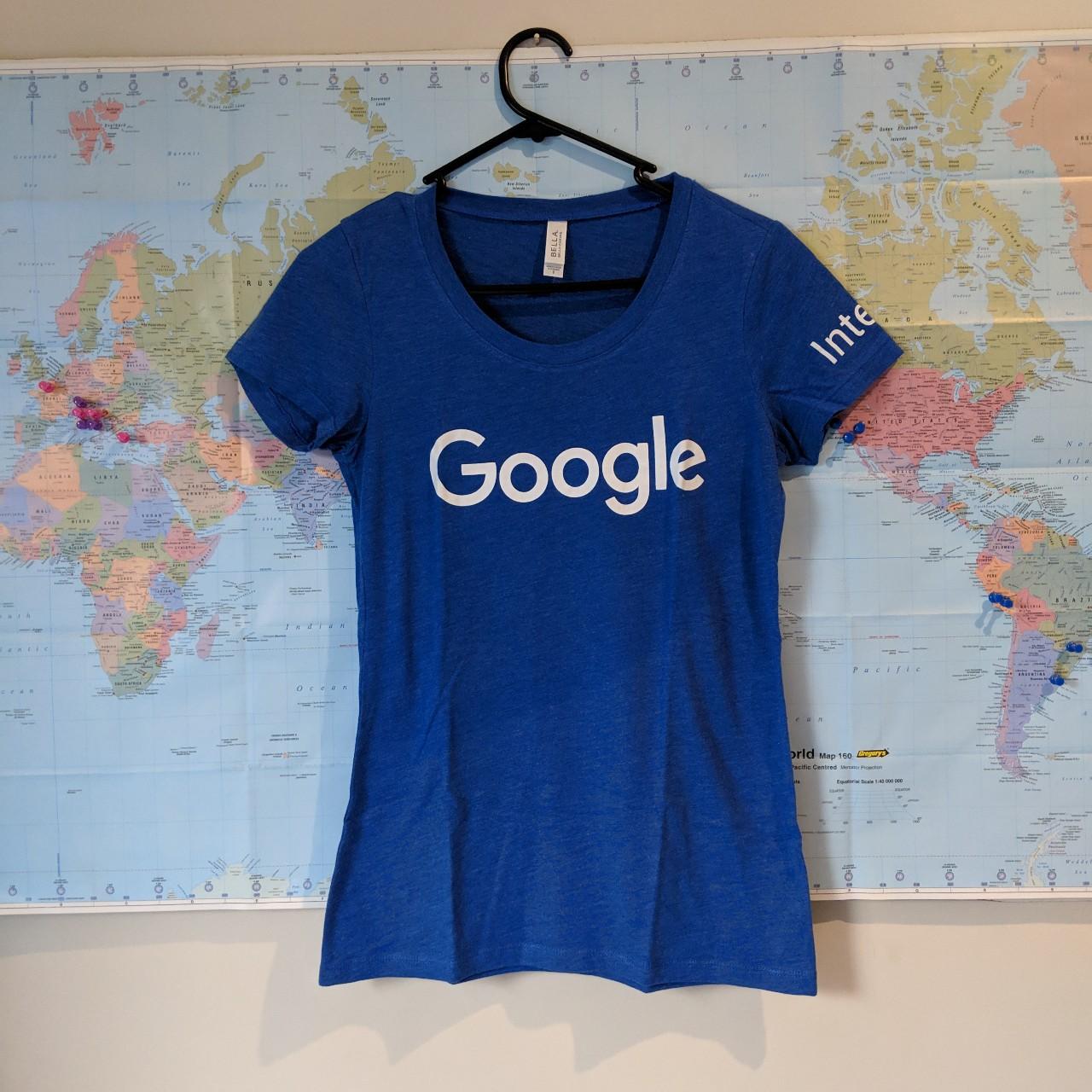 Google intern blue T-shirt in size small🤓💻 👗