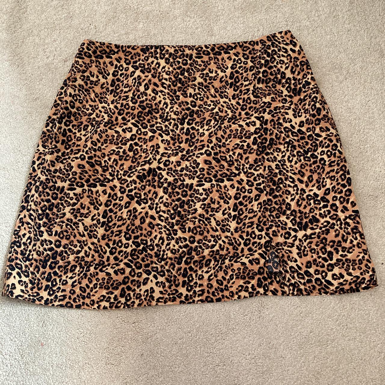 Leopard print mini outlet skirt primark