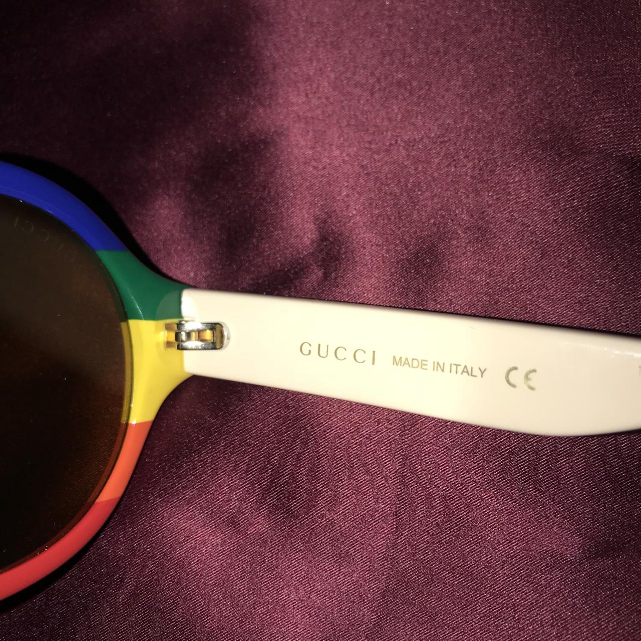 rainbow gucci sunglasses