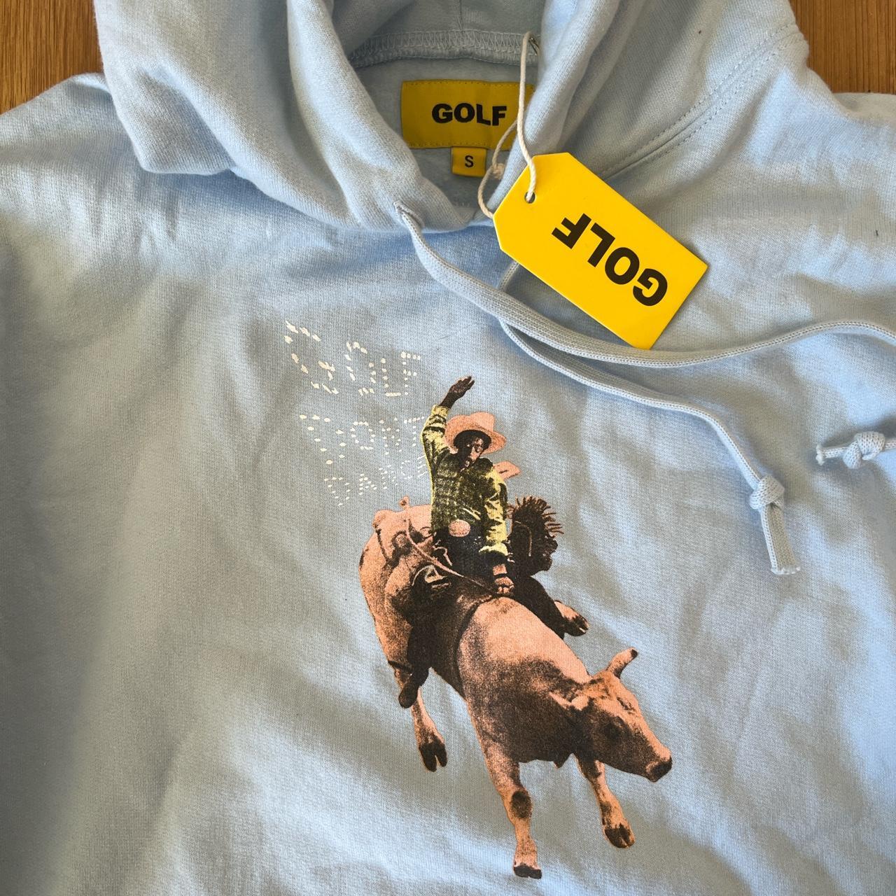 Golf Cowboy Hoodie - Light Blue. Brand New, Never... - Depop