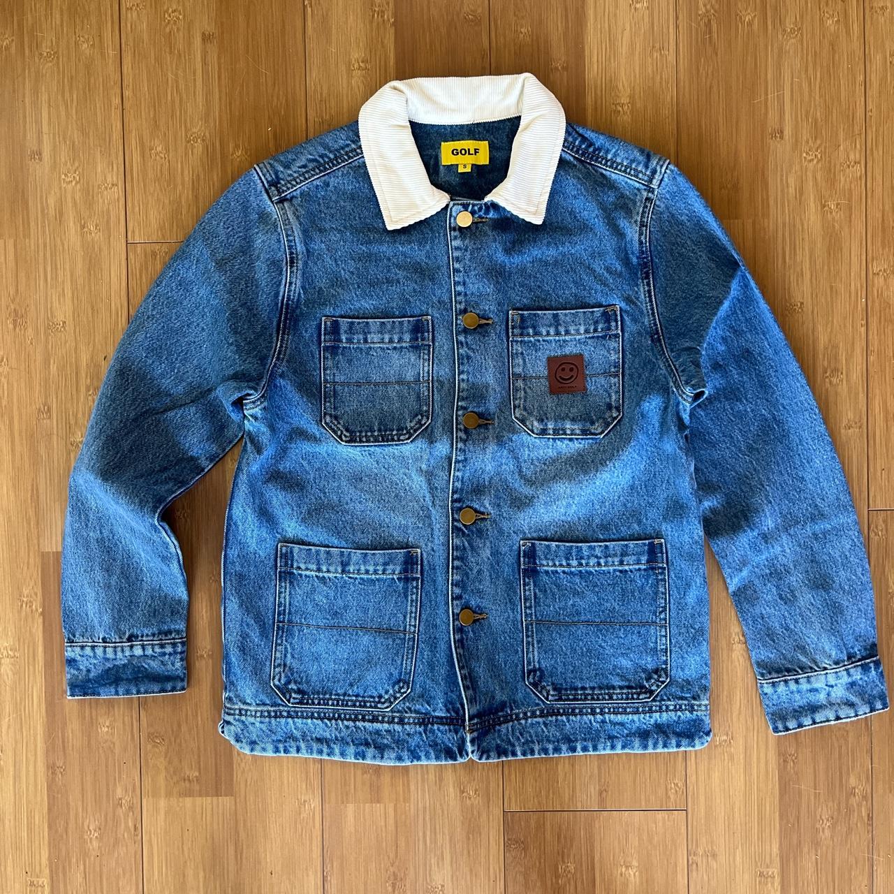 ブルー×レッド DENIM CHORE JACKET golf wang 即完売品