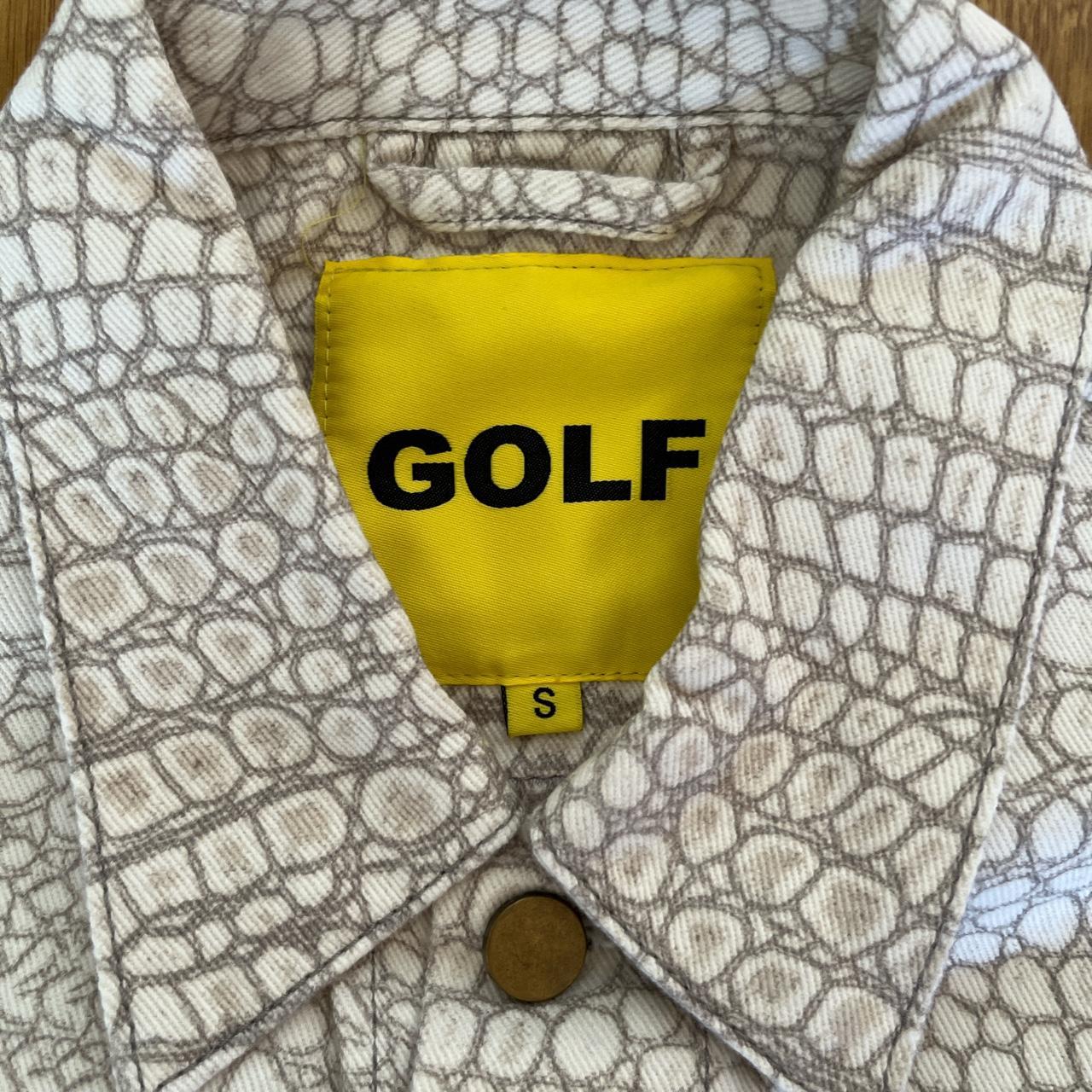 golf alligator jacket ivory. brand new