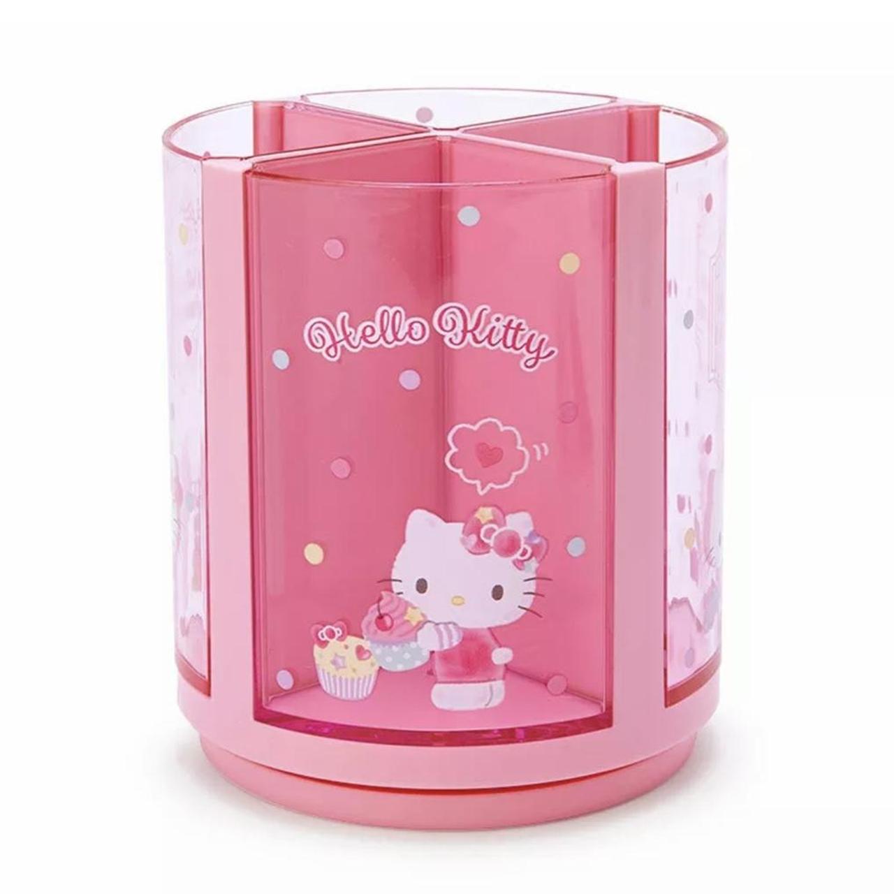 sanrio hello kitty rotating pen stand good for... Depop