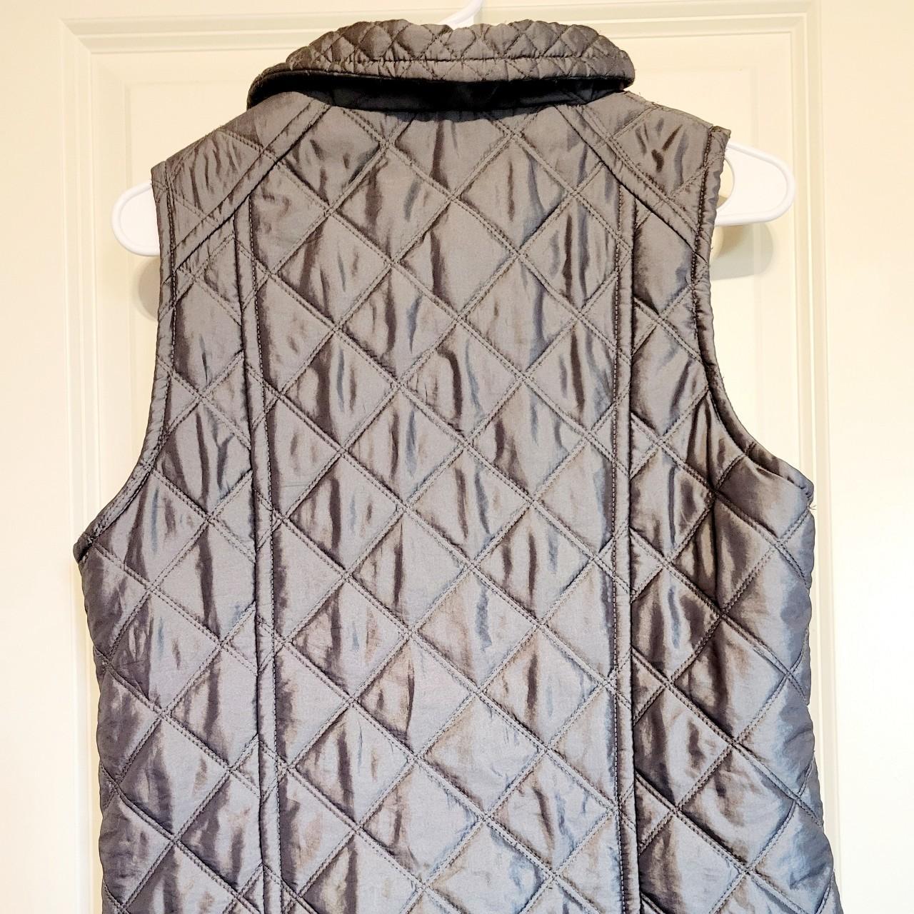 Vintage stunning vest by Marc New York, gray with... - Depop