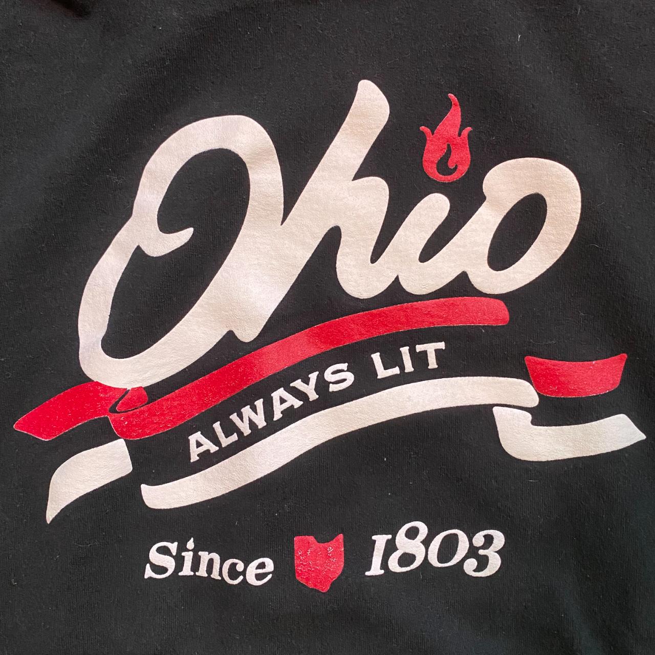 Ohio 'Always Lit' hoodie #ohio #lit Depop