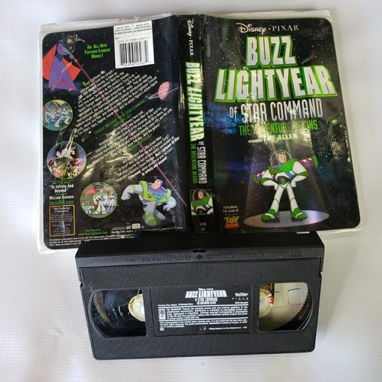 buzz lightyear of star command the adventure begins vhs
