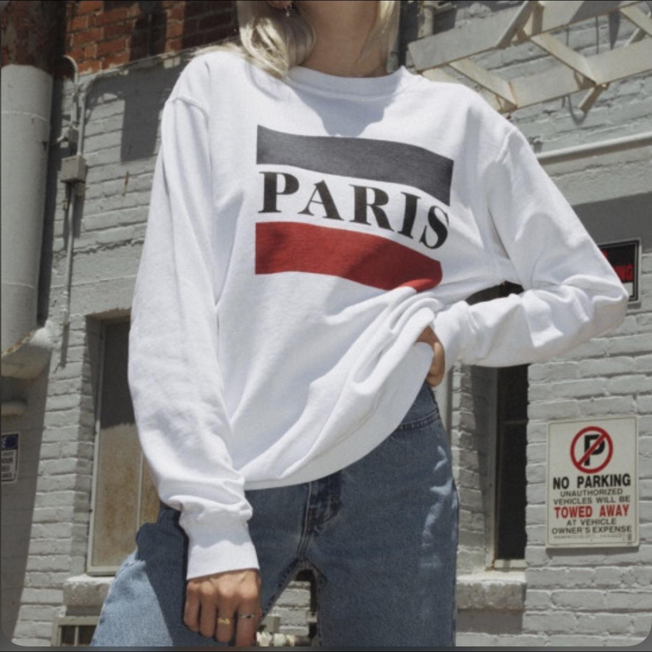 Paris Brandy Melville crew neck