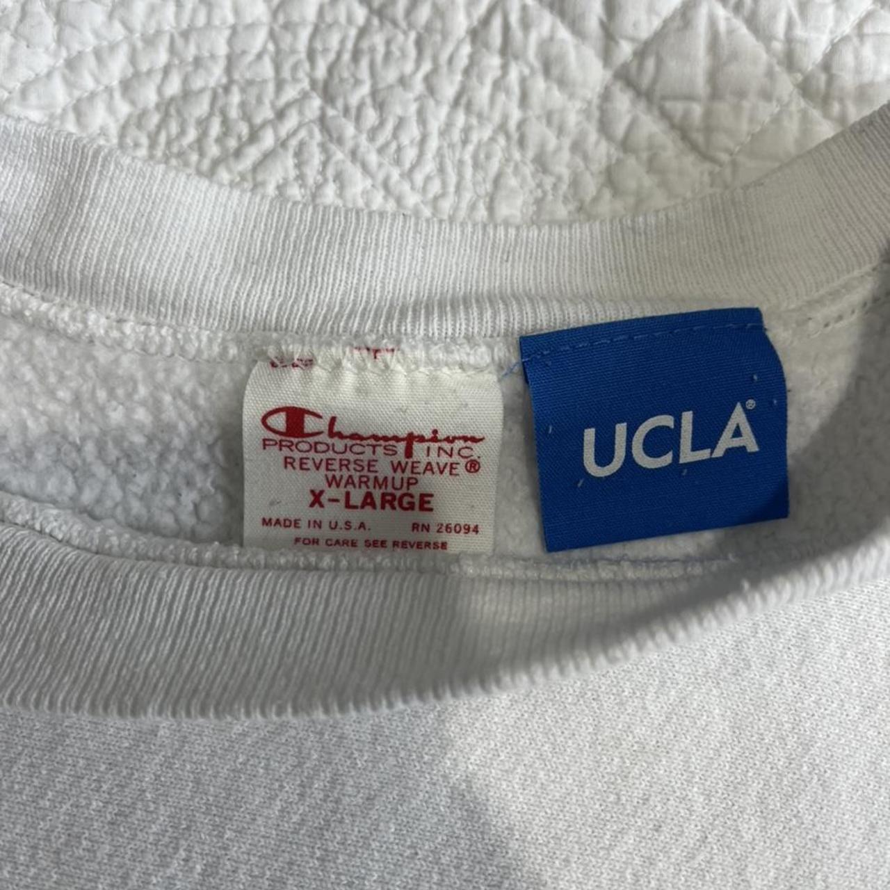 Selling authentic Champion logo UCLA crewneck... - Depop