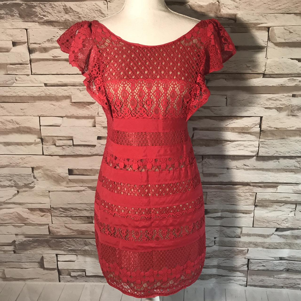 Bcbg Maxazria Renata Sexy Gorgeous Red Berry