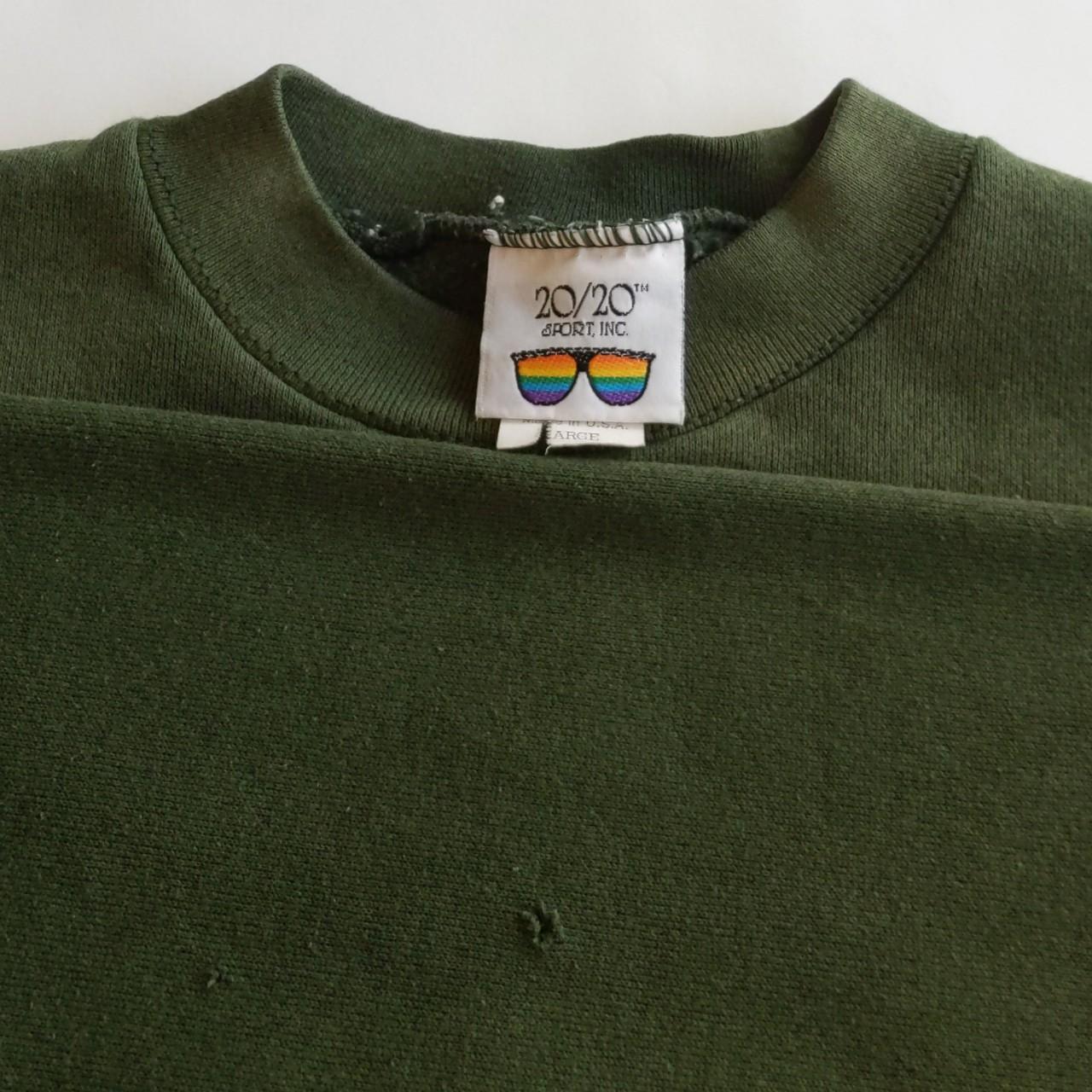 Men's Green and Orange Sweatshirt | Depop