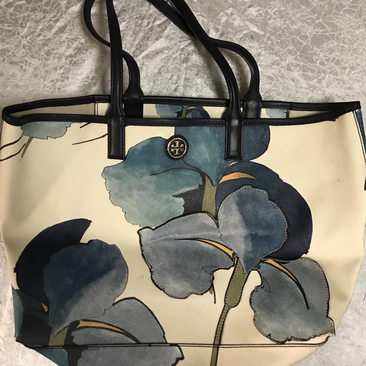 Tory Burch floral bag Never full style 100% - Depop