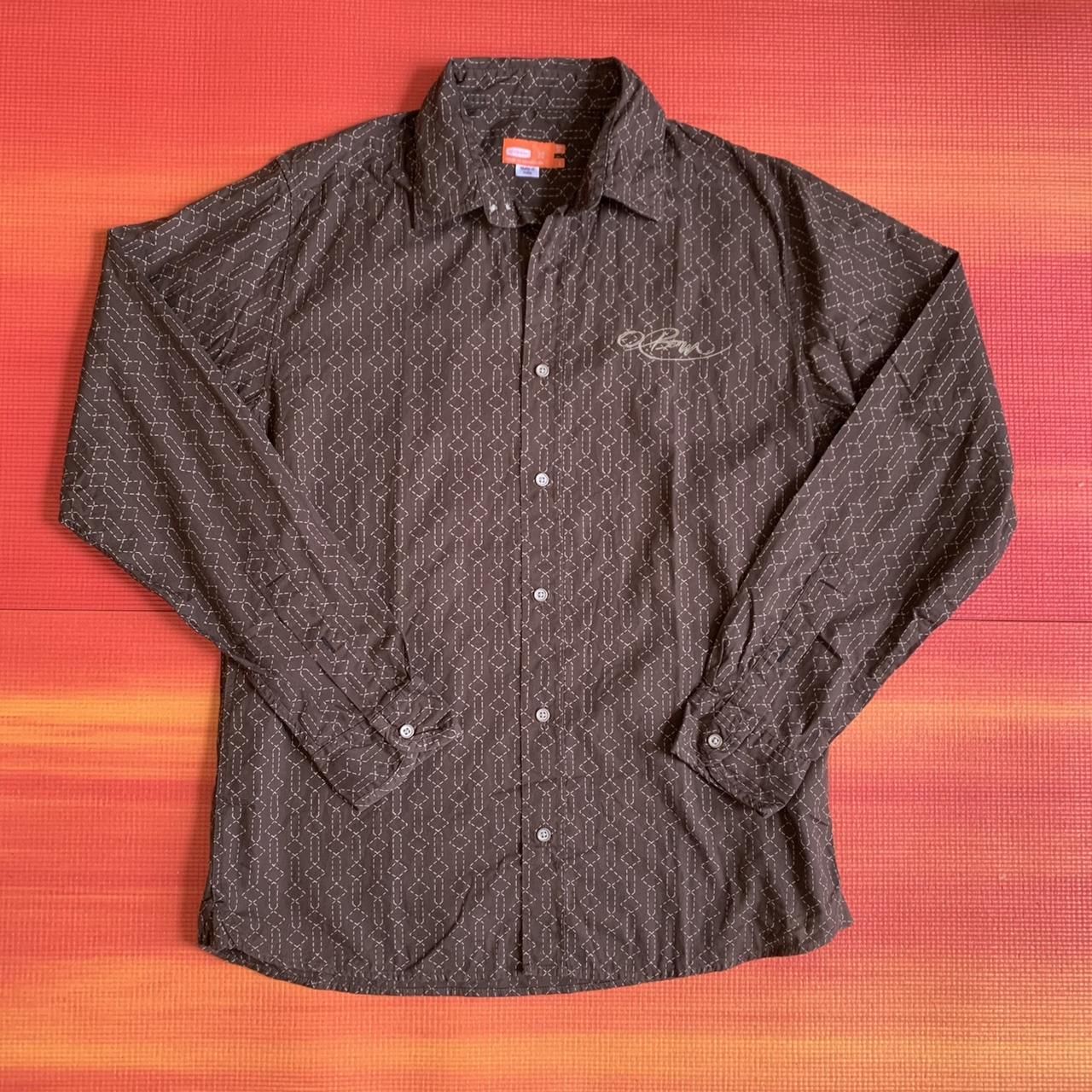 unbranded-men-s-brown-shirt-depop