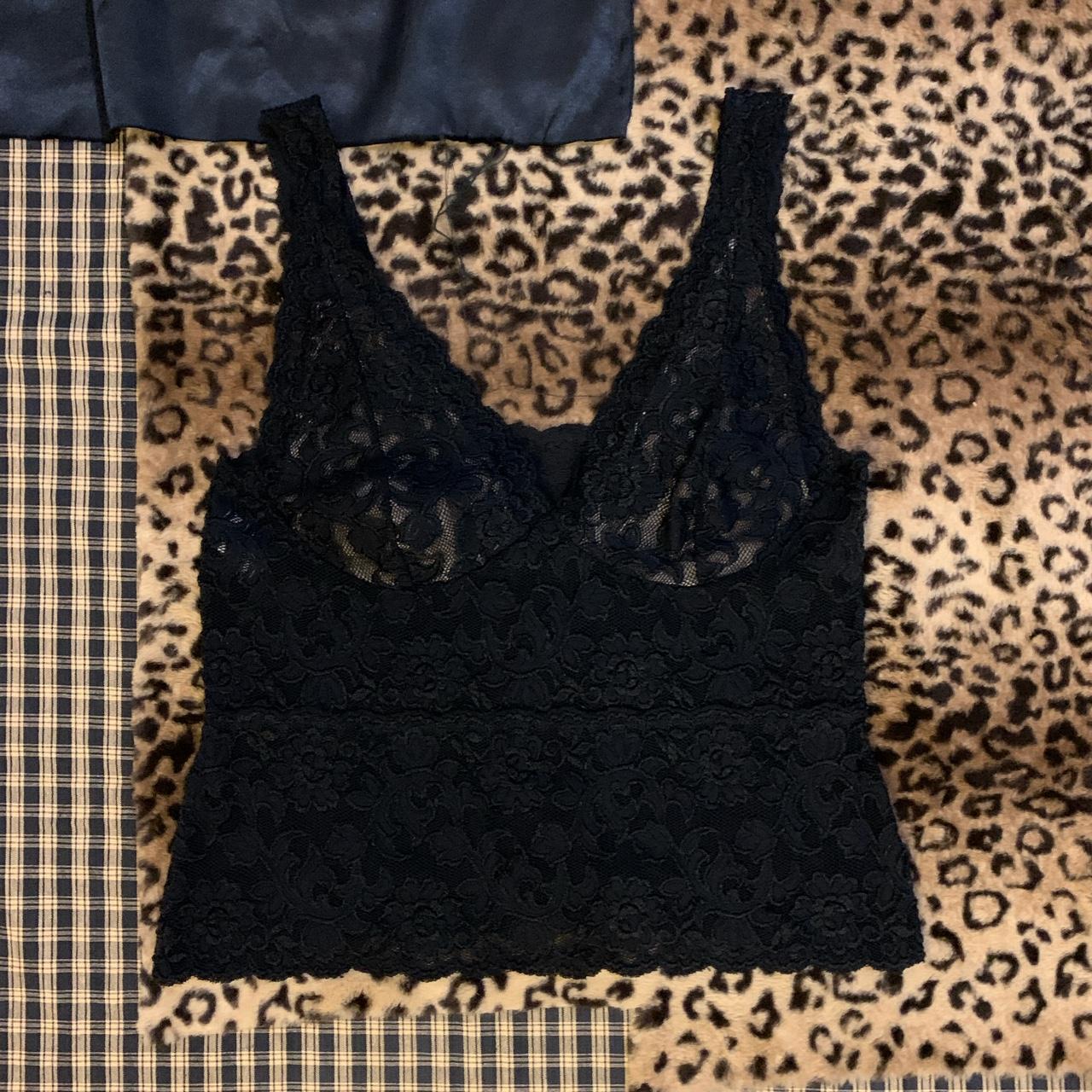 Product Image 1 - BLACK LACE SEETHROUGH TOP
-size :