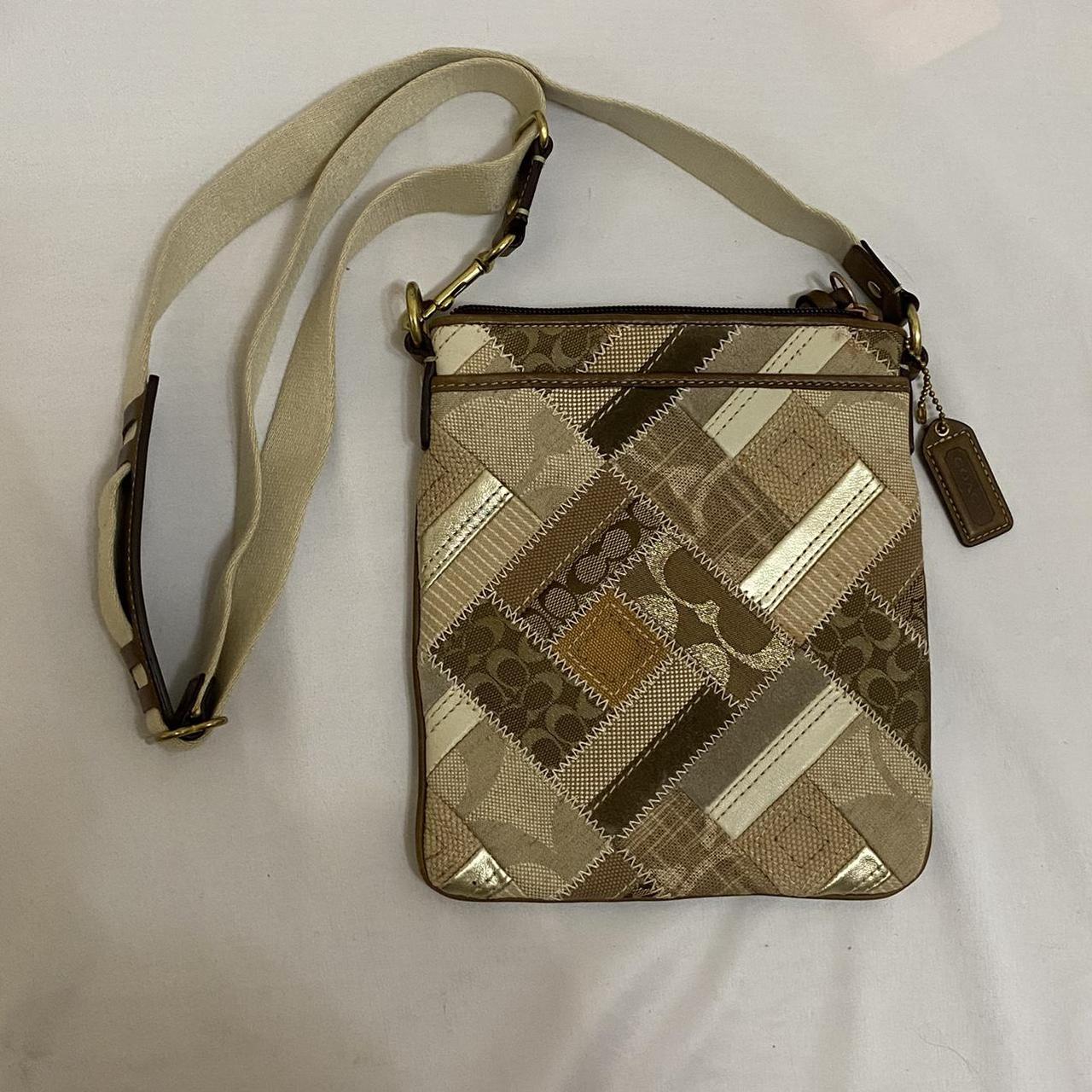 Coach discount crossbody patchwork