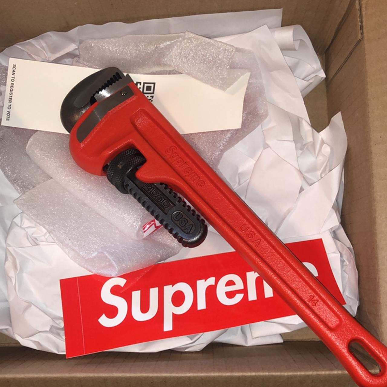 Supreme Ridgid Pipe Wrench Authentic | eBay